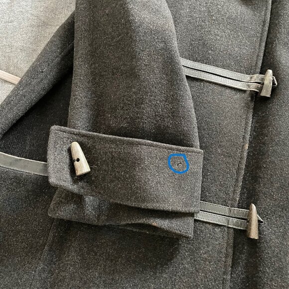 Vintage Loden Overcoat with Hood - Picture 4 of 12